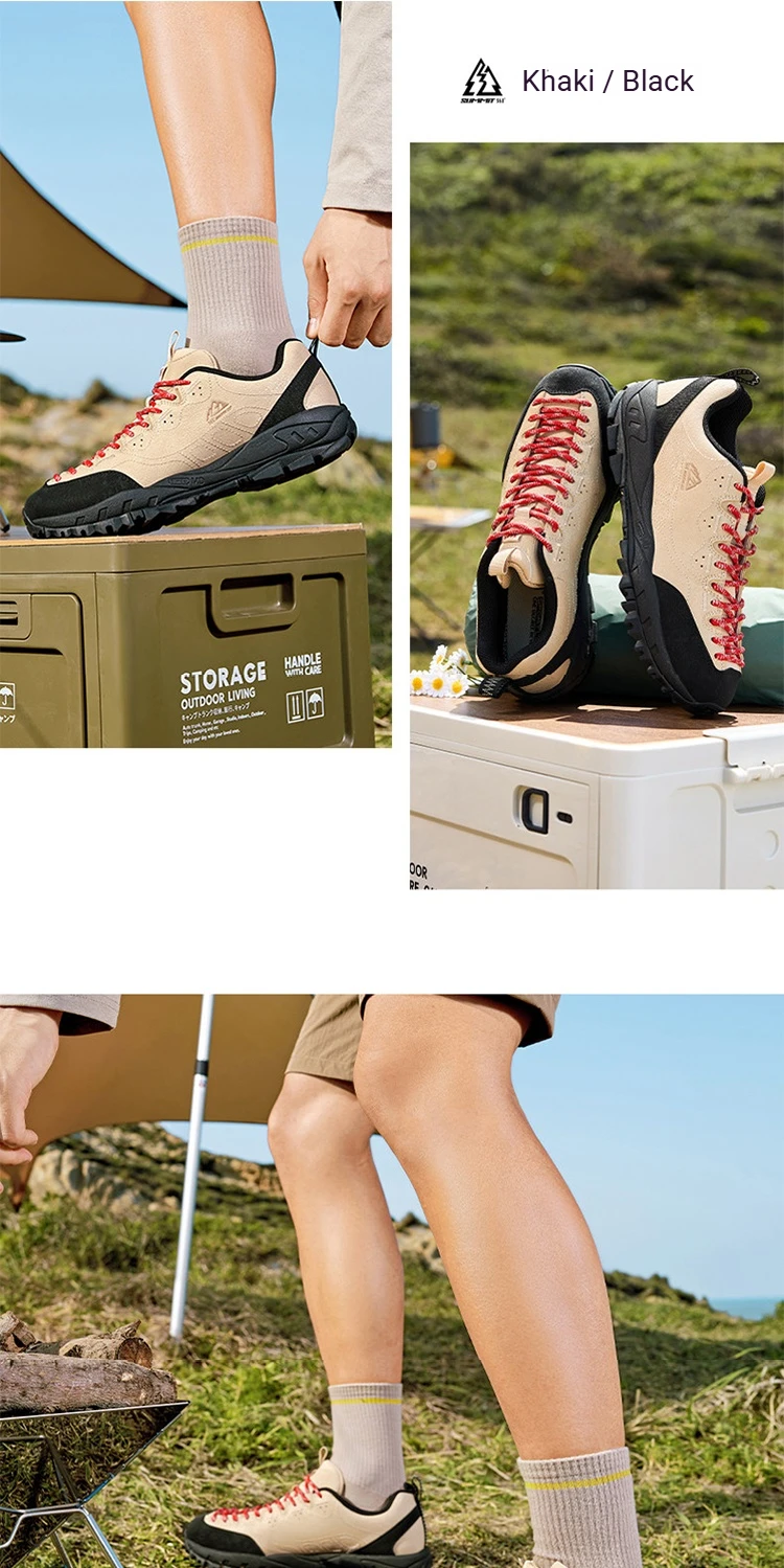 361 Degrees Silva Outdoor-Wanderschuhe für Herren, Weich, Leicht, Atmungsaktiv, Verschleißfest, Gummi, Rutschfest, Herren-Sneakers 672633306 – Detail 13