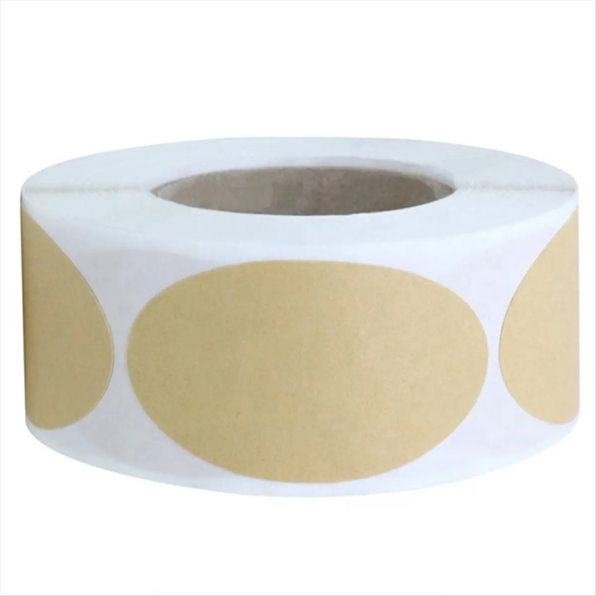 ABJS 250pcs Label Stickers Roll DIY Blank Handmade Tags for Baking, Gifts, Jars