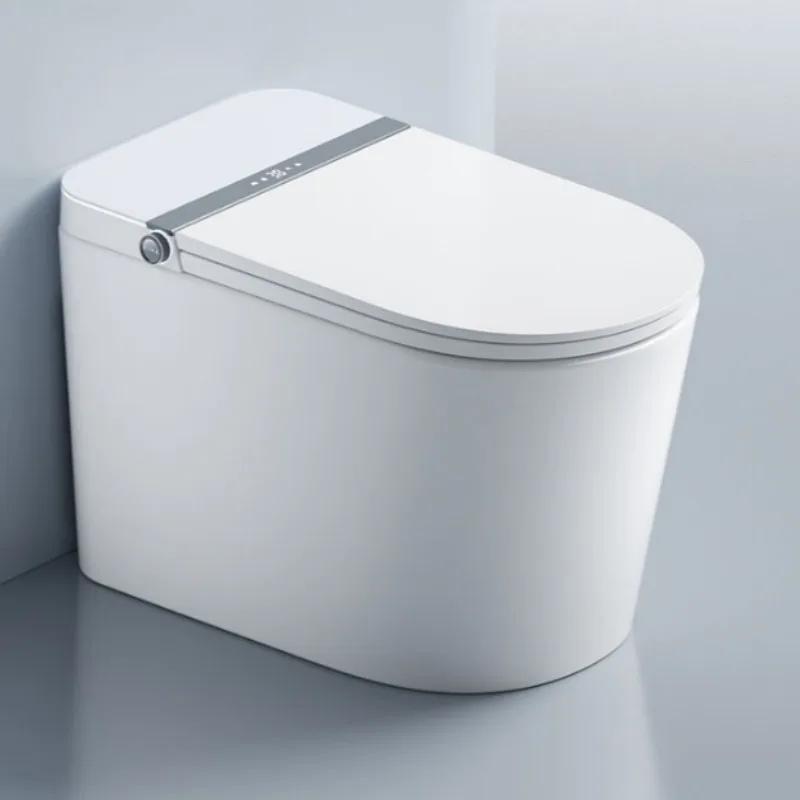 

Floor Sanitary Smart Toilet Seat Cover Round Foam Design Smart Toilet Modern Minimalist Intelligenter Toilette Home Furniture