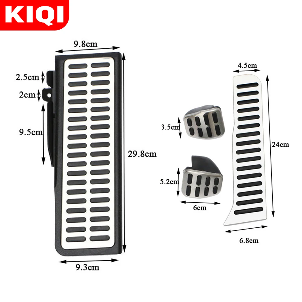 Car Pedals For VW Jetta Mk5 Golf 5 6 Scirocco CC Rabbit EOS Tiguan For Skoda Octavia A5 Super Yeti For Seat Altea Leon Toledo view 4