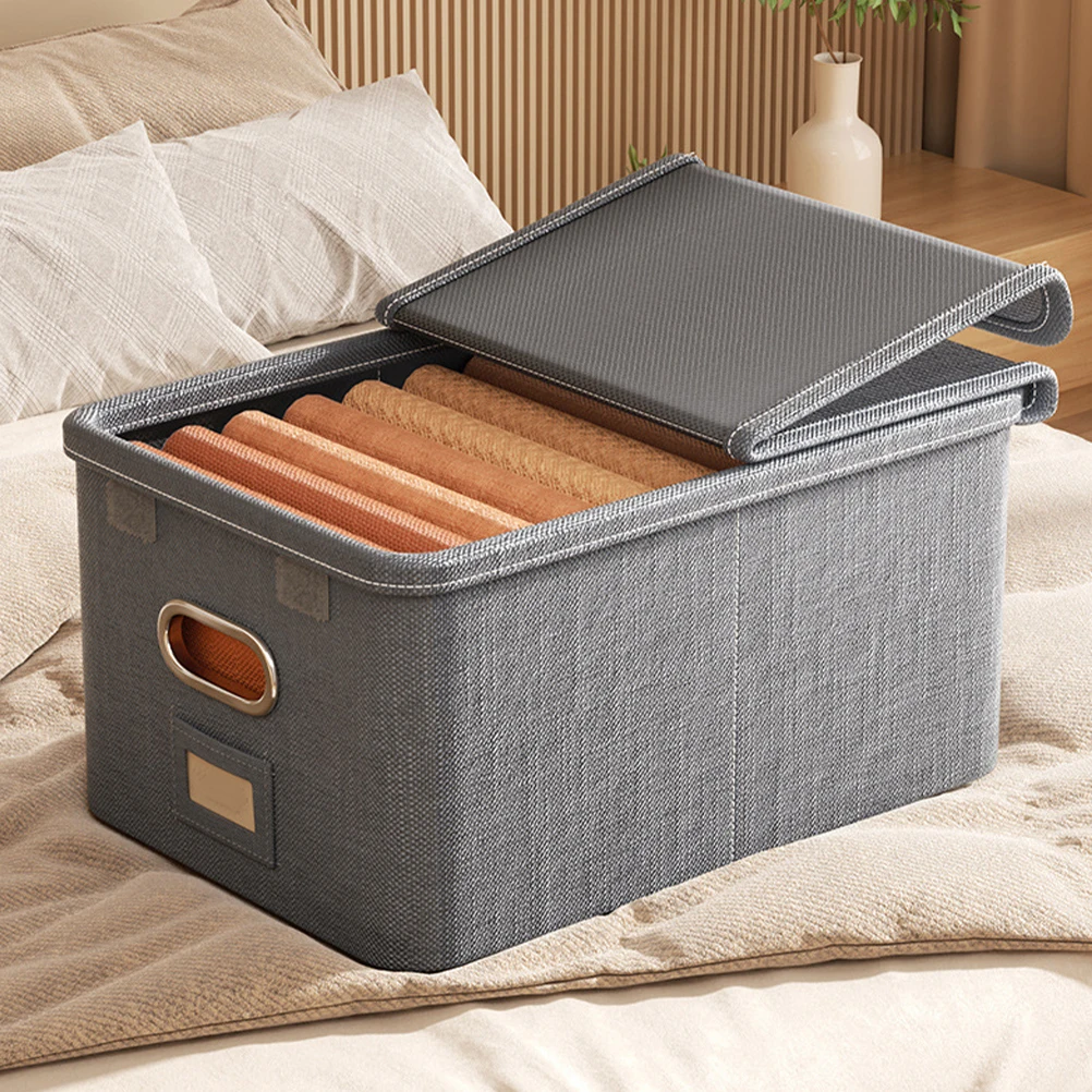

Foldable Fabric Storage Bin Clothes Organizer Container Bedroom Closet Storage Large Capacity Portable Home Organizer Box