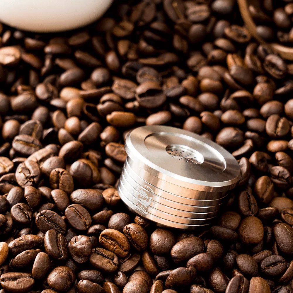 Per Lavazza Point Capsule di caffè ricaricabili Pod Filtri per caffè riutilizzabili in acciaio inossidabile Tazza per capsule Caffettiera icafilas