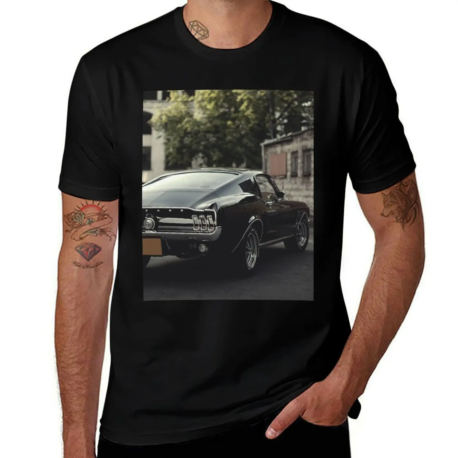 Ford Mustang GT 1968 T-Shirt Anime t-shirt baggy shirts anime stuff tshirts for men