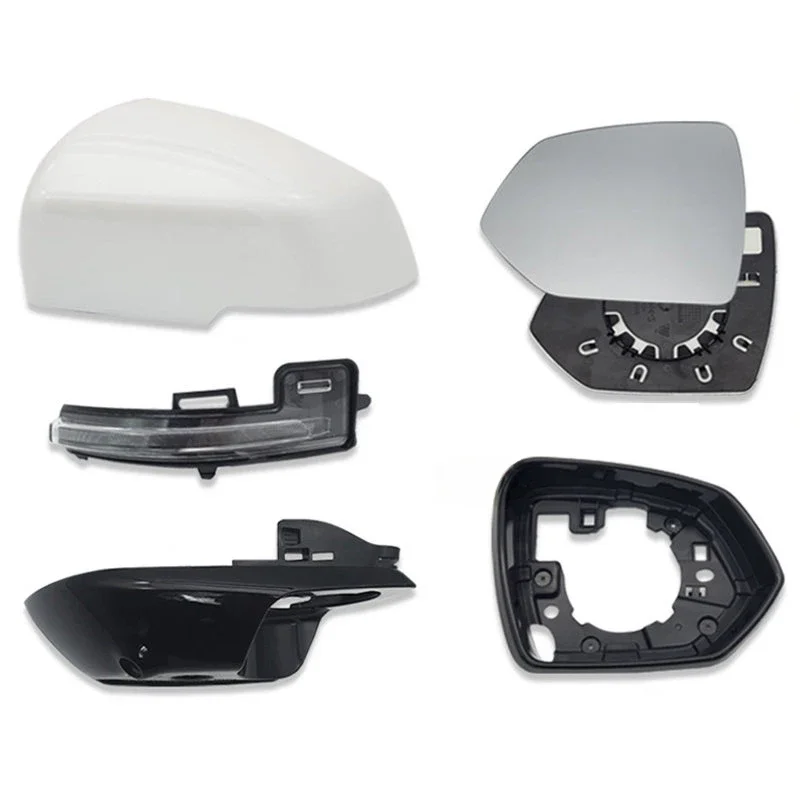 Auto Left Right Rear Heated Mirror Glass Mirror Cover Frame Turn Signal Light Bottom Lower for Great Wall HAVAL H6 2022