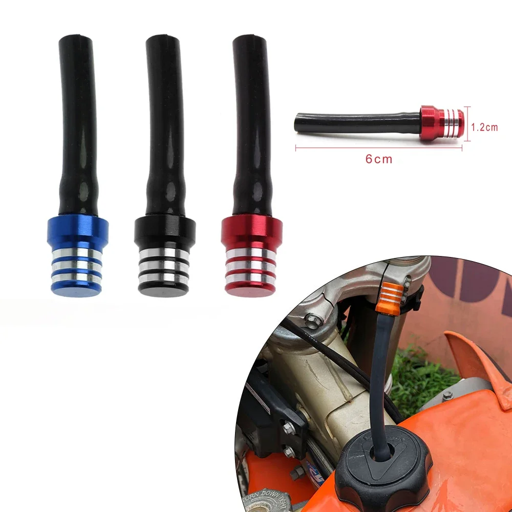 

1pcs 1.2 X 6 Cm Gas Fuel Tank Cap Valve Vent Breather Hose Tube Motorcycle External Universal Accessories for ATV PIT Dirt Bike