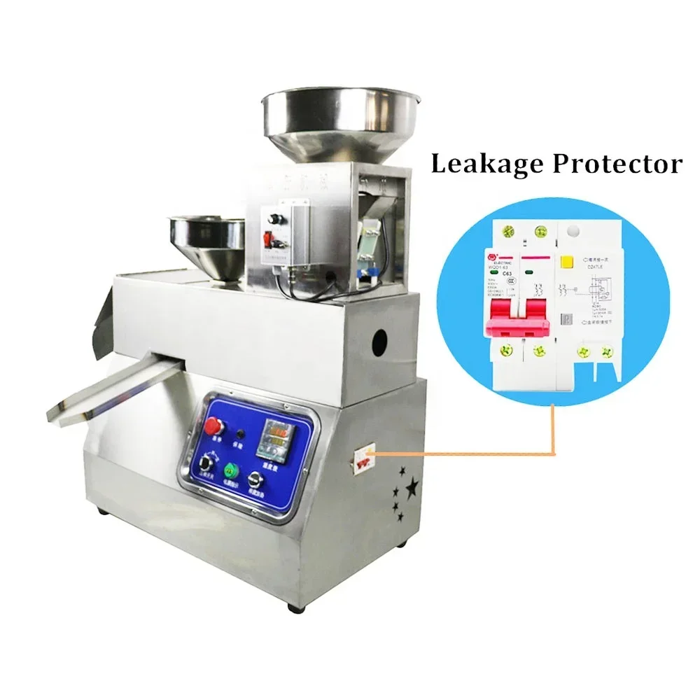 Popular 15kg Per Hour Sesame Coconut Peanut  Oil Extraction Machine