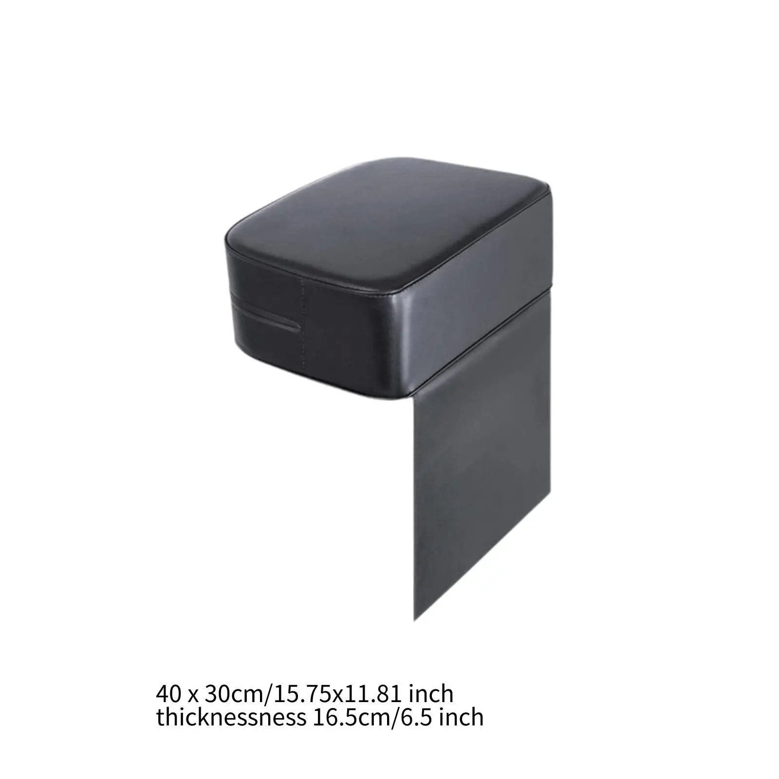 Salon for seat Cushion for Kids PU Leather Barber Chair Pad Hair Stylist Equipment for Home Spa Use
