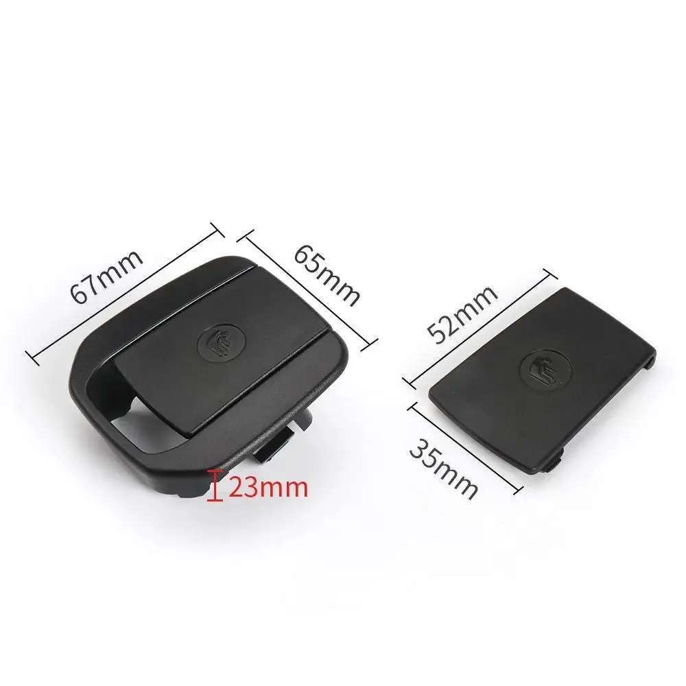 Car Rear Child Seat Belt Anchor Flap ISO Fix Cover For BMW F30 F31 F20 E90 E84 E87 Child Seat Anchor ISOFix Cover Accessories