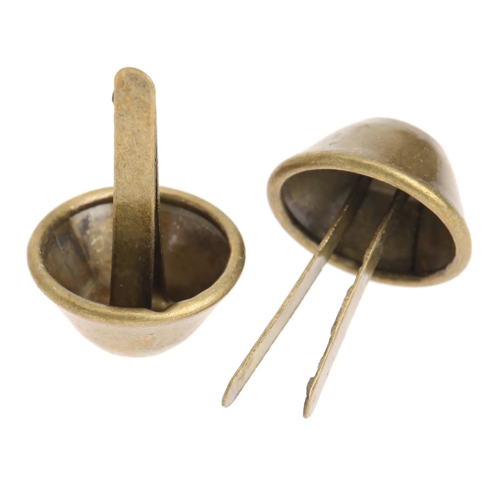 100pcs 15mm Furniture Decorative Tack Stud Iron Antique Bronze Decoration Nail for Purse Luggage Bags Foot Upholstery Nails Tack