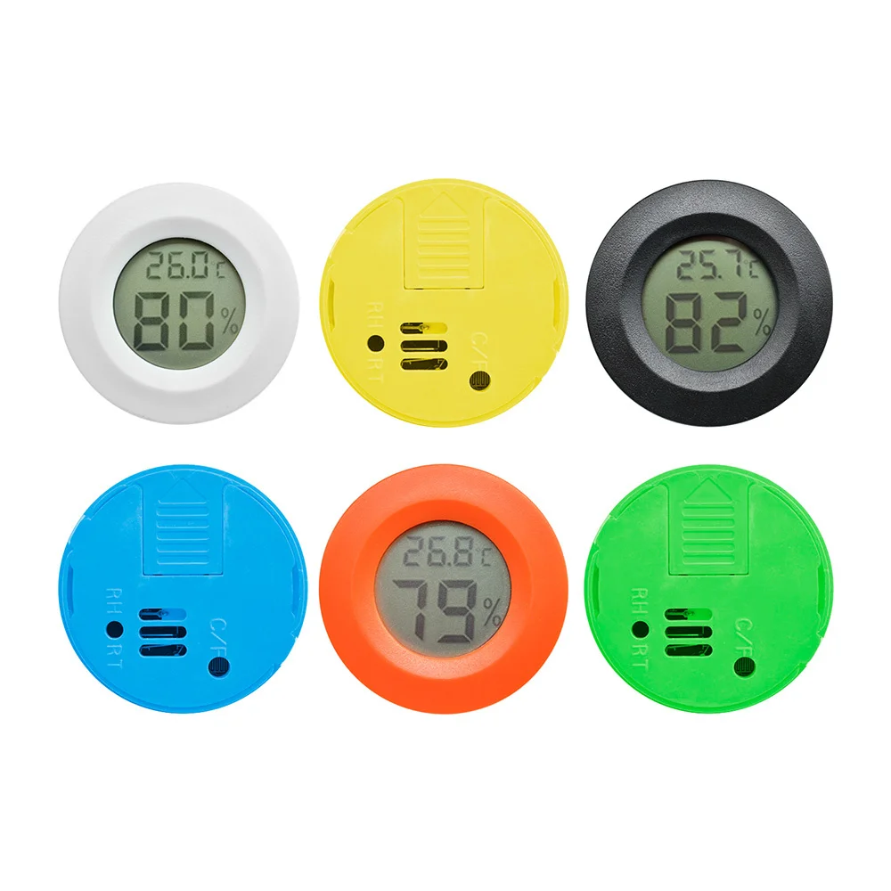 1pcs -50~ +70°C Mini LCD Digital Thermometer Hygrometer Fridge Freezer Tester Temperature Tester Sensor Humidity Meter Detector