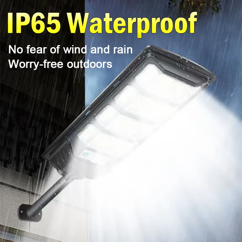 LED Solar Light Powerful Solar Lamps Outdoor Dusk To Dawn Solar Street Lights With Motion sensor Waterproof Wall Lamp For Garden