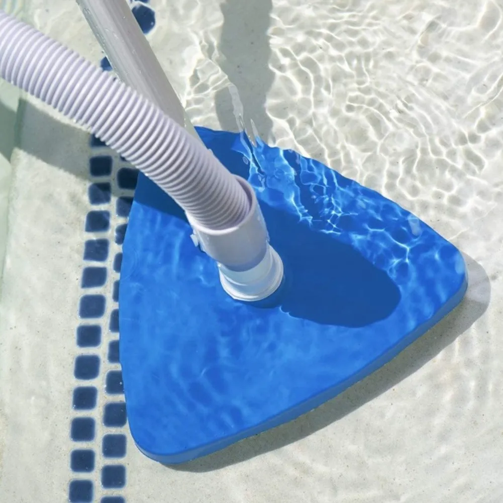 Heavy-Duty Triangular Pool Vacuum Head For Vinyl Pools & Swimming Pools Plastic Suction Head Cleaning Pool Corners Tools Parts