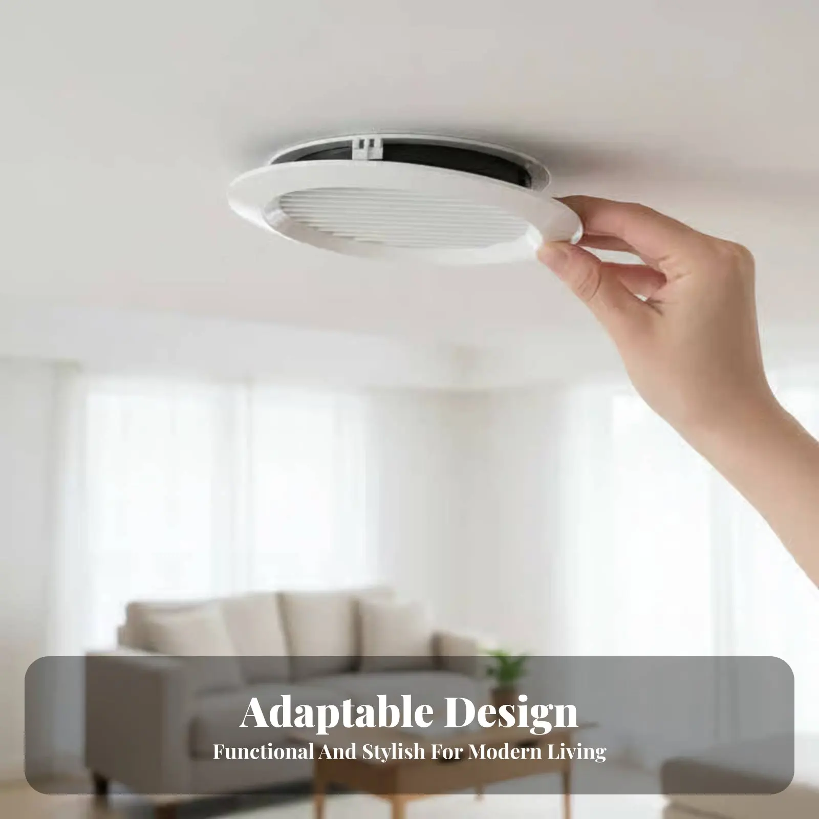 

Круглая вентиляционная решетка с жалюзи, регулируемый воздуховыпуск, для центрального кондиционирования, чистый воздух