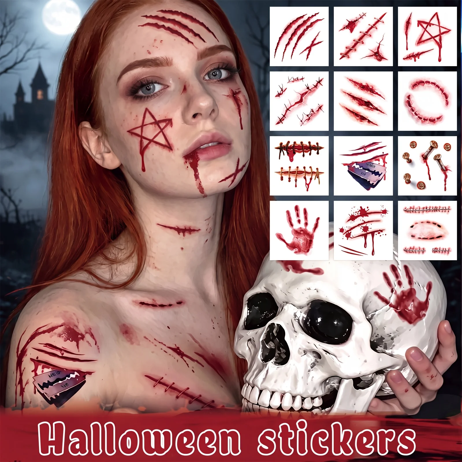 1 набор из 10 предметов: латек – обзор и цена Body Paint Sfx