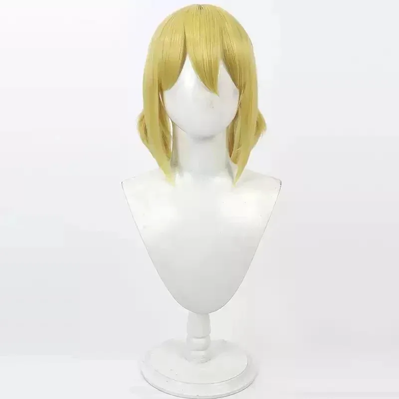 

Двойная коса Люси Хартфилия Косплей Желтые термостойкие синтетические волосы + бесплатная шапочка для парика Хэллоуин Partyx; 3,v'6.f;9,