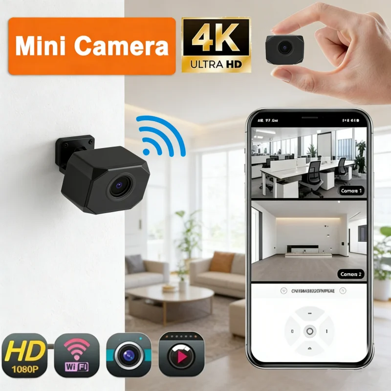 Mini Camera 1080P H…