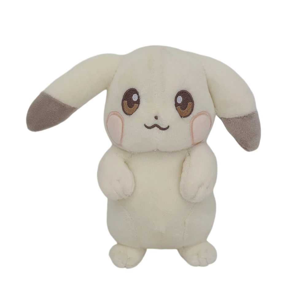 

Pikachu Pokemon Collection Pokopia Light Color Pikachu Plush Toy Game Character Floppy Ears White Pikachu Stuffed Doll Kid Gift