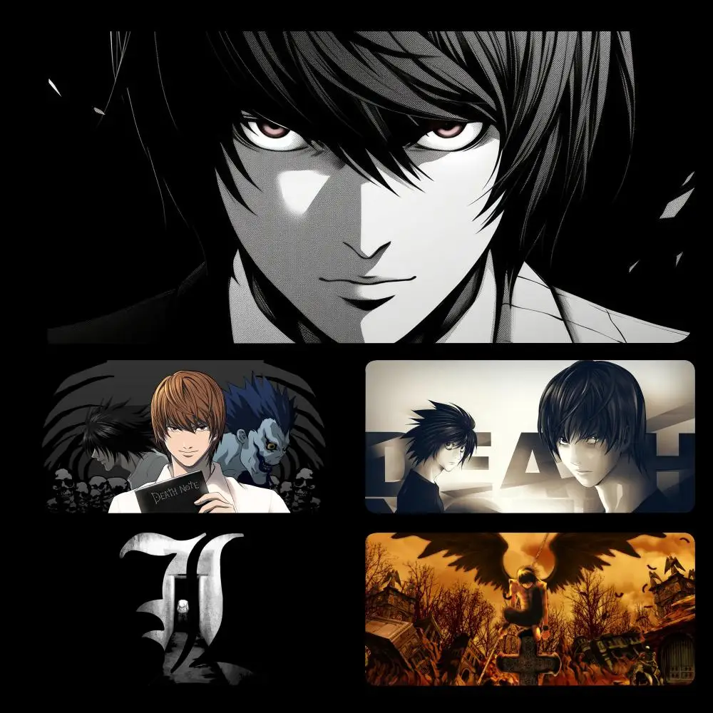 

Anime D-death Note Mousepad Large Gaming Mouse Pad LockEdge Thickened Computer Keyboard Table Desk Mat