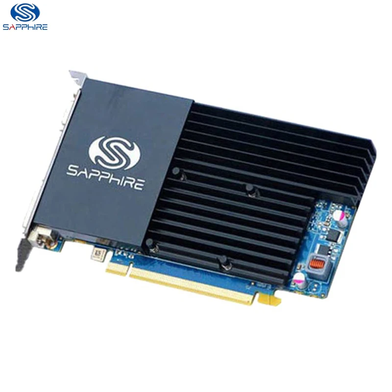 SAPPHIRE การ์ด HD5450 1G DDR3 64bit PCI Express 2.0 16X กราฟิกการ์ด ATI 5400 Series การ์ด VGA HD5450 VGA HDMI ใช้