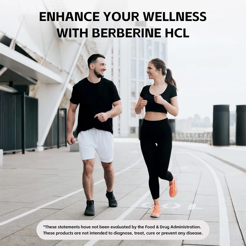 Berberine HCl Contains Ceylon Cinnamon and Citrus Bergamot - Supports Digestive Health -60 Vegetarian Capsules