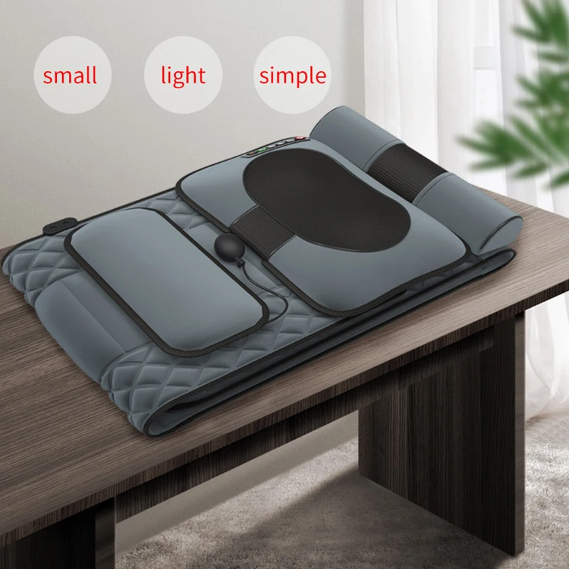 Smart Library 2025 Massage Products Electric Massage Mat And Heating Massager Cushion Pain Relief With Heating And Vibrating