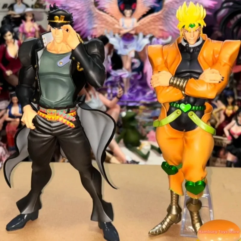 

Bandai JoJo’s Bizarre Adventure: Stardust Crusaders: Battle in Egypt Kujo Jotaro DIO Figure Model Toys Gift