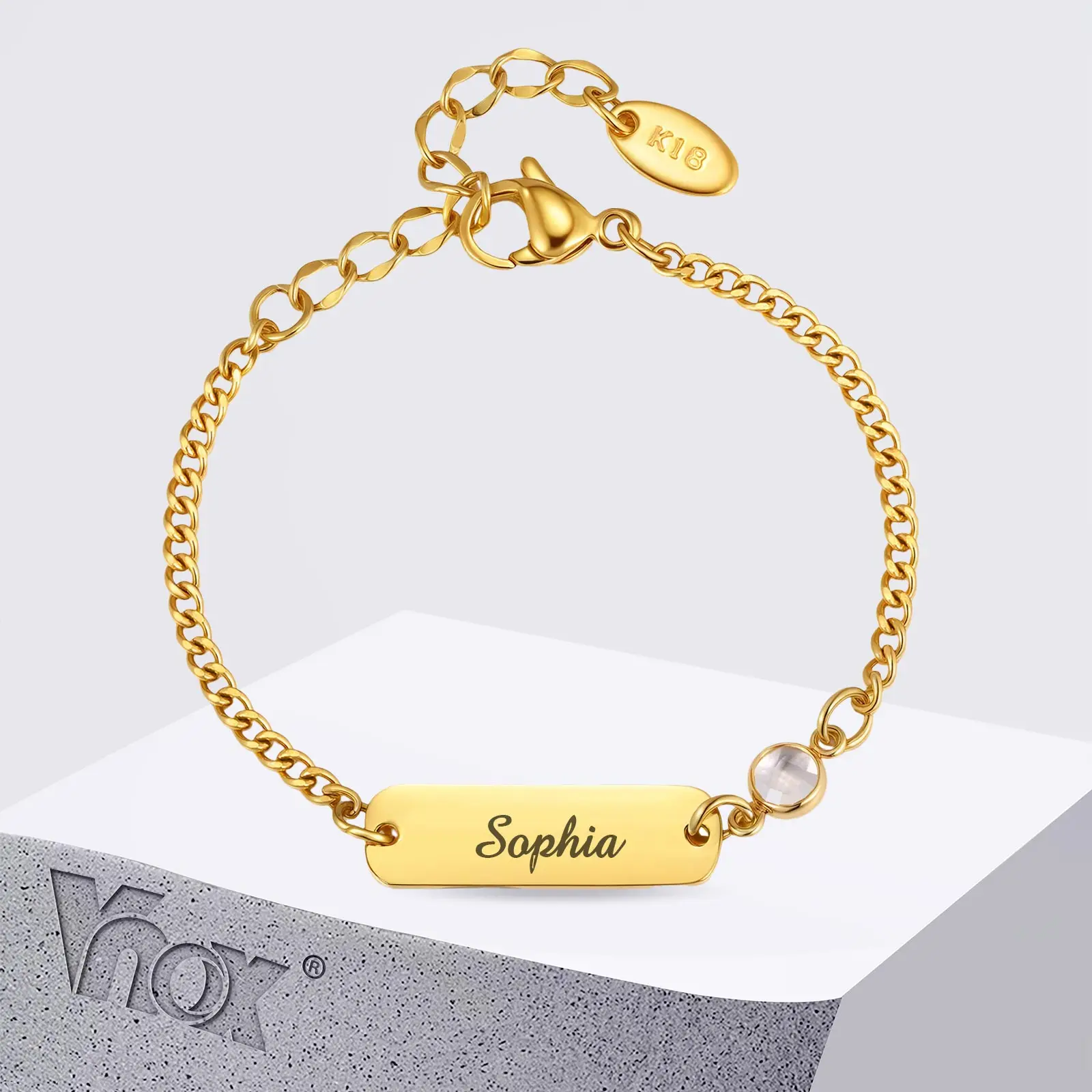 Vnox Free Engraving… - image