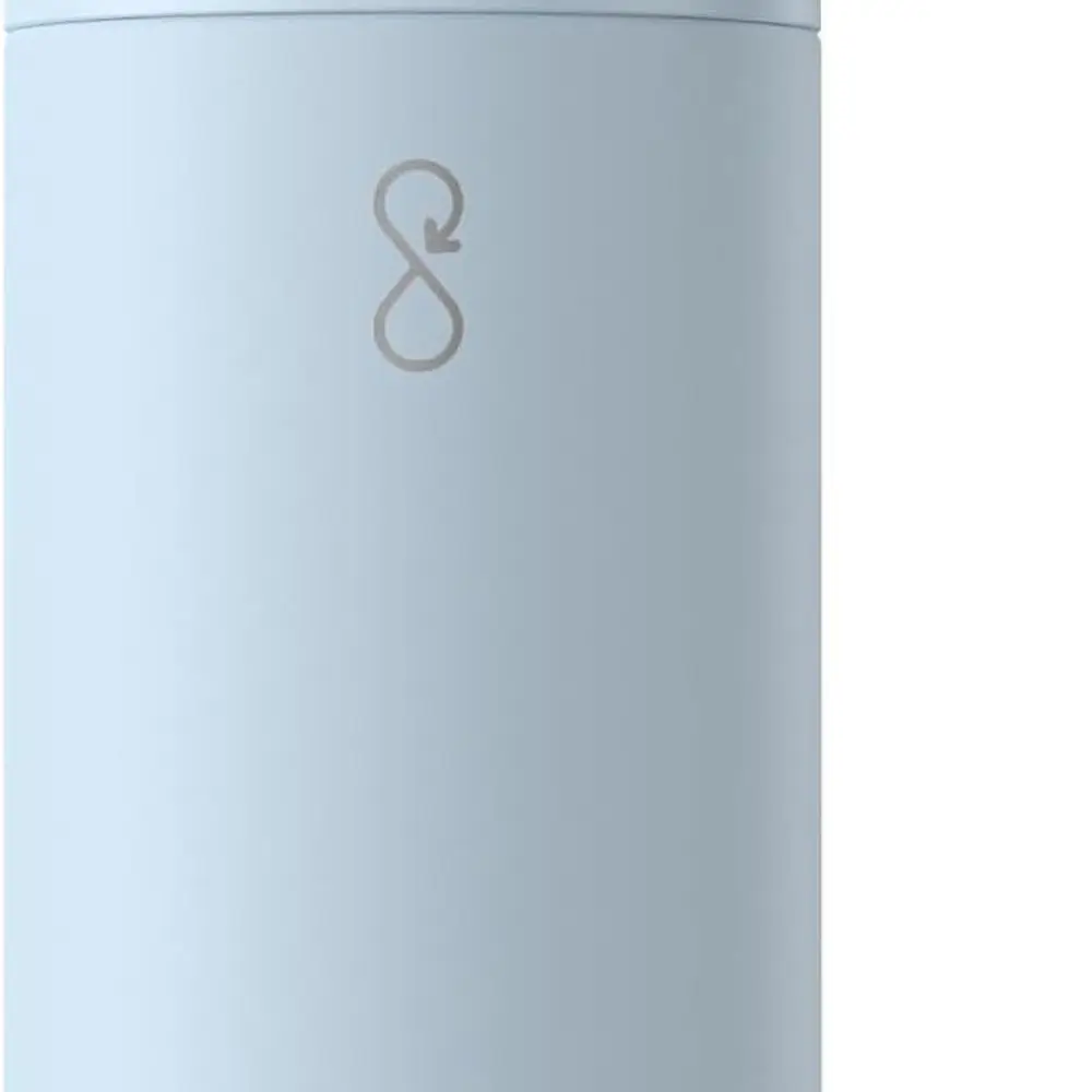 

Stainless Steel 34oz Reusable Water Bottle - Insulated, Eco-Friendly, Keeps Beverages Cold/Hot, Ice Blue