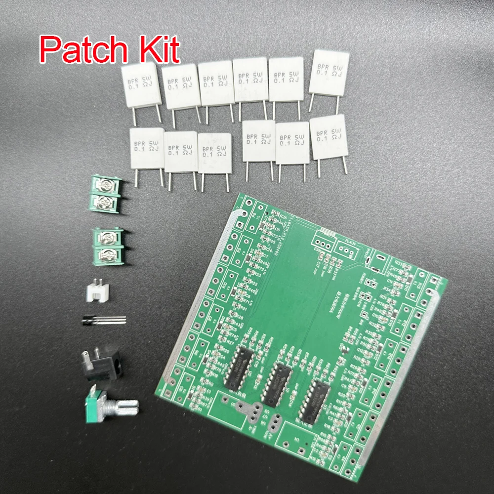 Módulo de carga eletrônica de potência de corrente constante 600w Kit de carga eletrônica diy