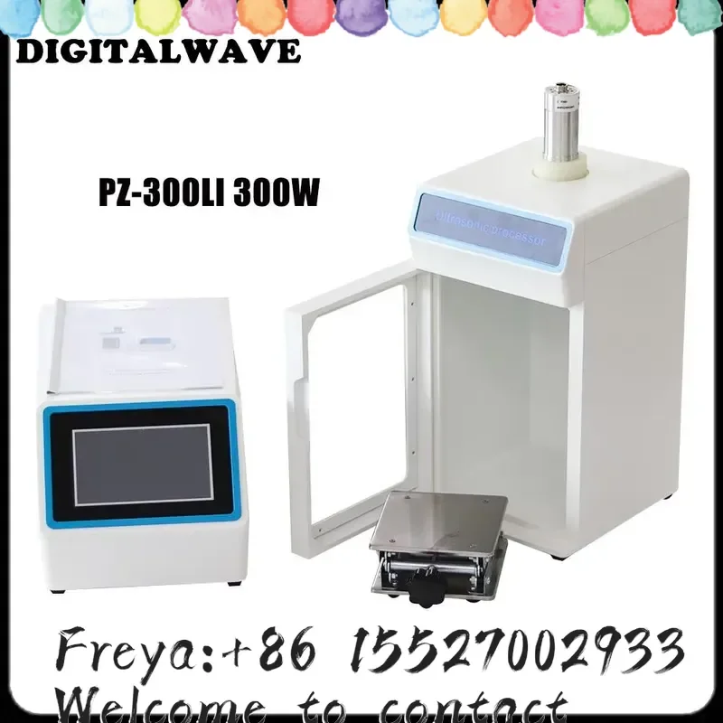 ultrasonic processor ultrasonic cell disruptor 0.1-200ml CE ISO PZ-300LI 300W