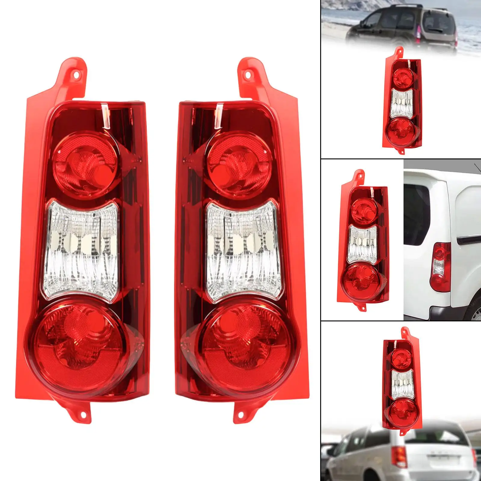 

Rear Light Sturdy Directly Replace Practical Accessories Easy Installation Red Turn Signal for Peugeot Partner 2012-2019