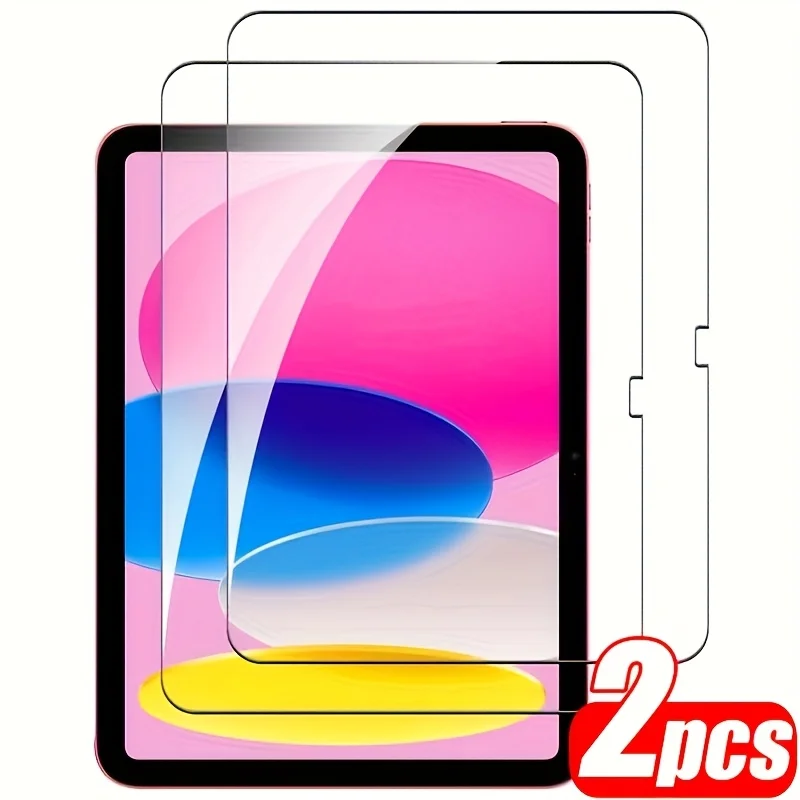 

Защитная пленка для экрана (2 шт.) для iPad 11-го поколения 2025 A16 11 дюймов и iPad 10-го поколения 2022 10,9 дюймов, 9H HD, прозрачная, с защитой от царапин, совместима с Apple Pencil