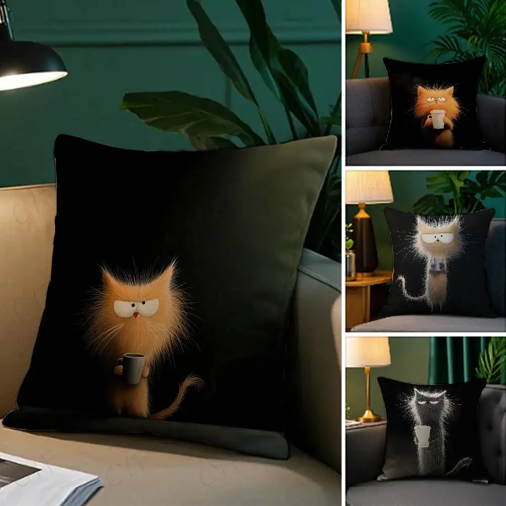 

Pack Contemporary Style Pillow Case Custom Printed Brushed Fleece Pillow, Baby Skin-Touch, Eco-Friendly Dye-Sublimation Cushion