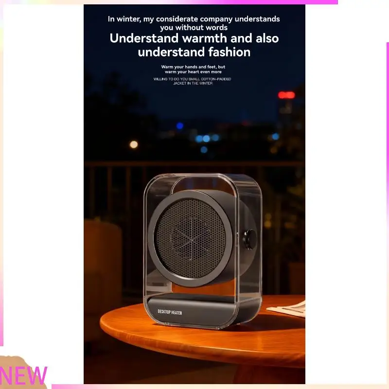 B15C Power-Saving Electric Heater Compact Portable Desktop Desk Heater For Office, Dorms Featuring Overheat Protection US Plug