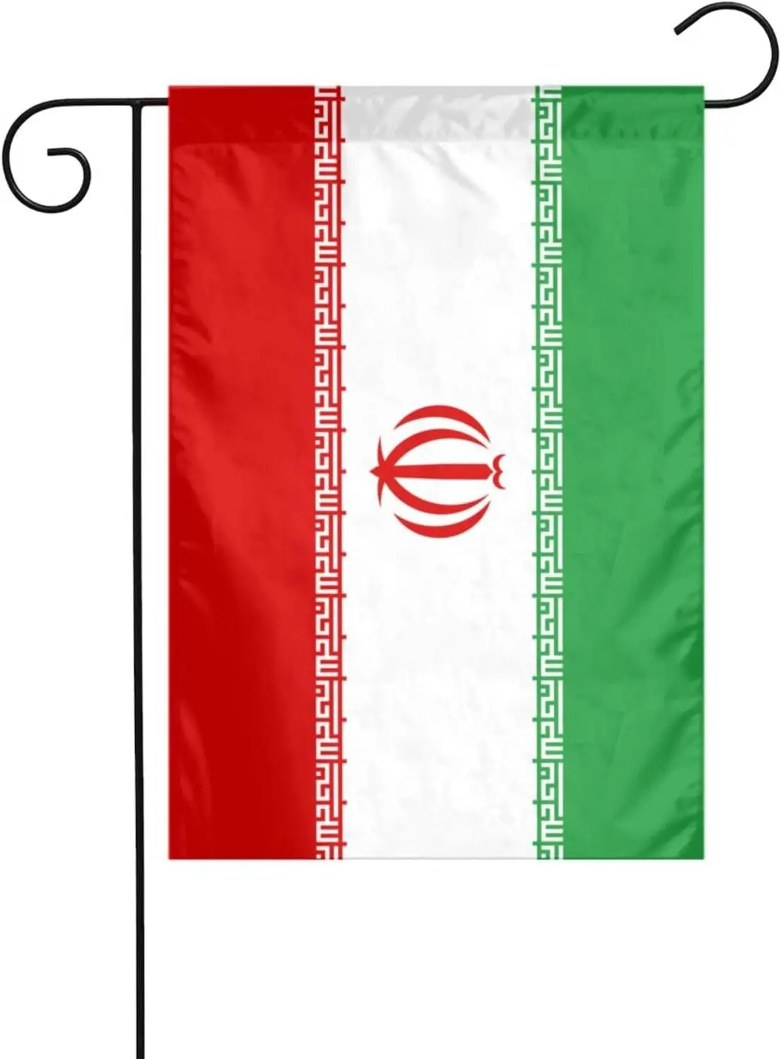 Iran Iranians Classic Flag Double Sided 12 X 18 Inch Yard Flag, Small Garden Flags For Outside, For Outdoor Holiday Decorati MMZ