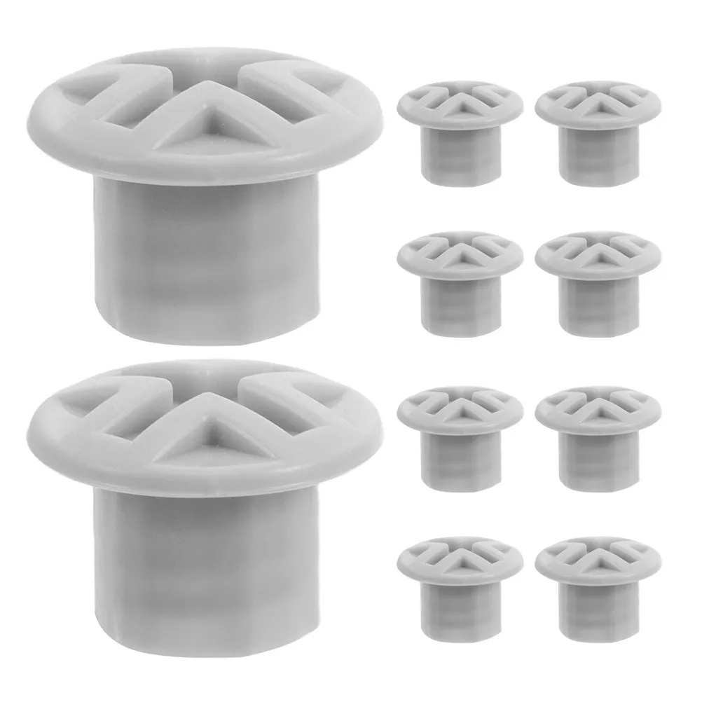 

10 шт. Декоративные пластиковые заглушки для винтов детских горок, для уличных и домашних горок, запасные части для ремонта, гладкая поверхность, безопасные для детей