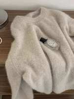 Autumn O Neck Knitted Sweaters Women Winter Soft Warm Casual Solid Pullovers Y2K Loose Simple All Match Female Jumpers New