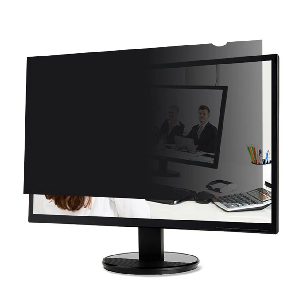 Privacy Screen Filter Reversible High-transmittance 30° Invisible Anti-UV Anti-glare Film for 24'' Monitor with 16:9 Aspect