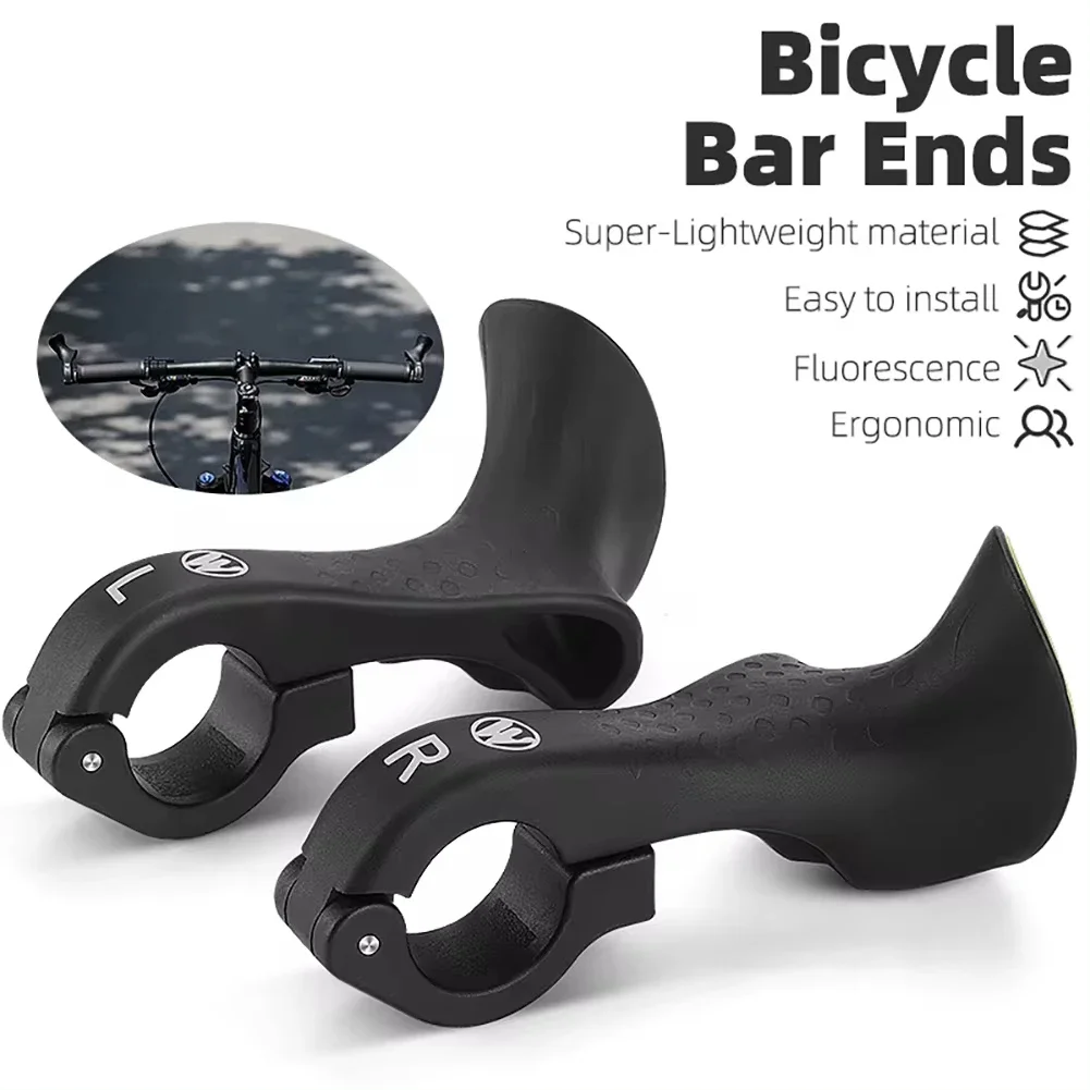 

Ergonomic Design MTB Bicycle Road Gravel Mountain Bike Handlebar Bar Ends Gravel Bike Accessories Bike Grips Dropship