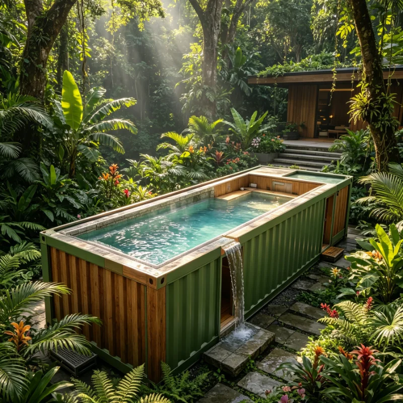 Custom-designed Commercial Swimming Pools, Size To Choose From, Cool and Refreshing Appearance, Comfortable Experience Advanced