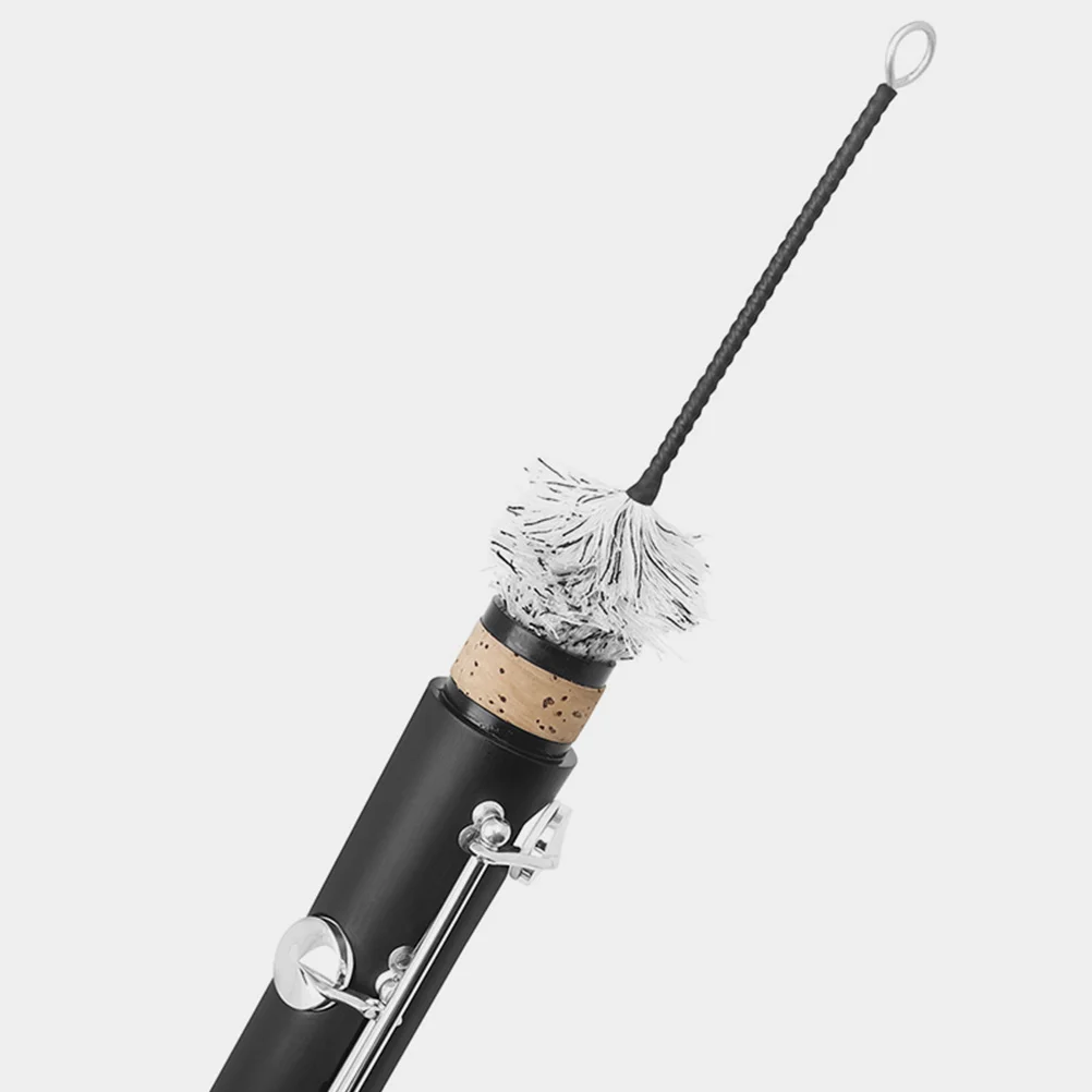

Clarinet Cleaning Brush Microfiber Water Absorbent Saxophone Swab Detachable Rod Soft Bristles Music Instruments Accessories