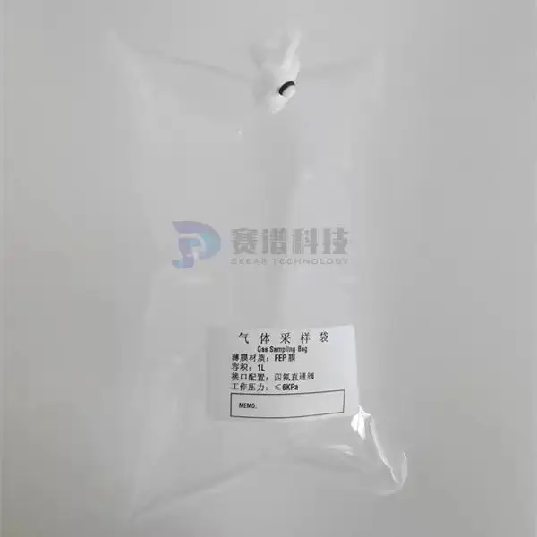 Tedlar PTFE gas bag FEP sampling bag fluorine film PVF gas bag VOCs non methane total hydrocarbon gas bag