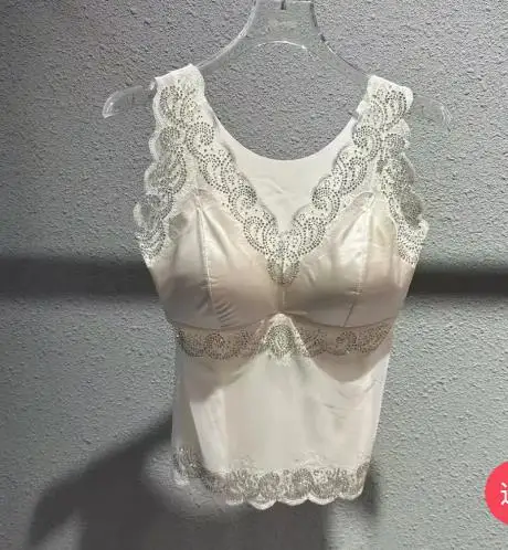 

Women's Sexy Underwear Padded Tanks Tops Bling Bling rhinestones satin Camis