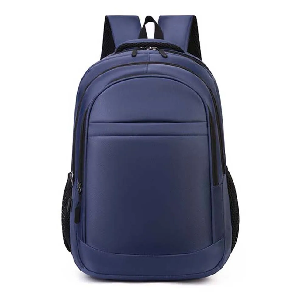 Oxford Cloth Waterproof Men's Backpack Korean Style Casual Solid Color Shoulder Bag Anti-Splash Water Multi Functional