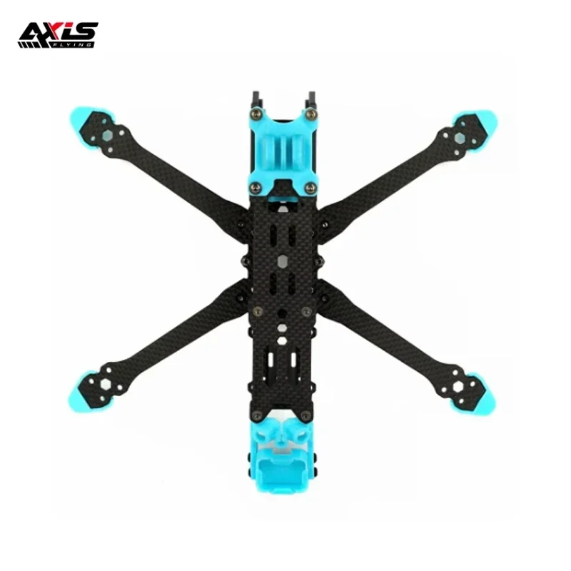 Axisflying MANTA 5-calowe zestawy ram X z włókna węglowego 238 mm Rozstaw osi 5 mm Grubość ramienia dla RC FPV 5-calowy dron Freestyle