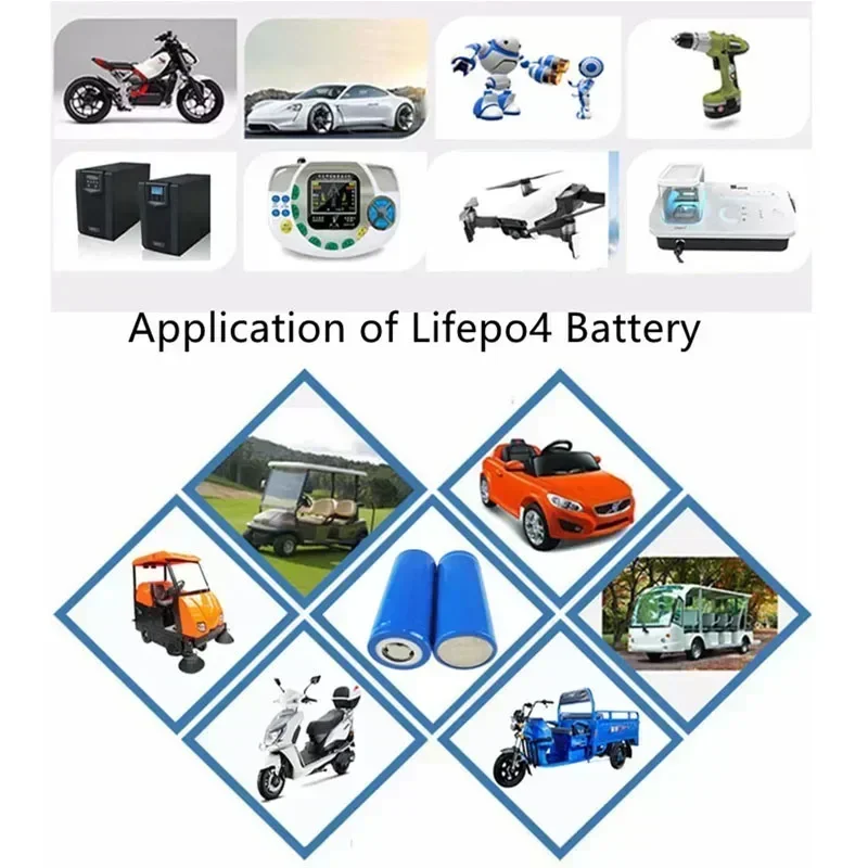 New 3.2V 7000mAh 32700 Lifepo4 Rechargeable Battery Professional Lithium Iron Phosphate Power Battery DIY Solar Electric Bicycle