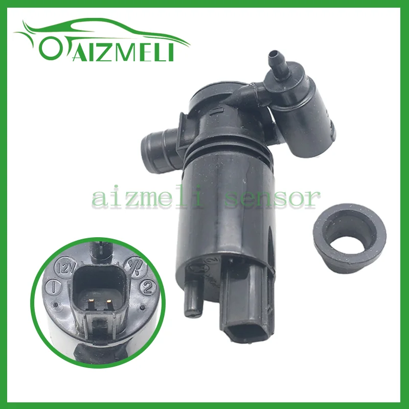 Motor de Bomba de Lavaparabrisas Delantero y Trasero 05093412AA para Chrysler Town & Country, Dodge Grand Caravan, Durango, Jeep Grand Cherokee OEM