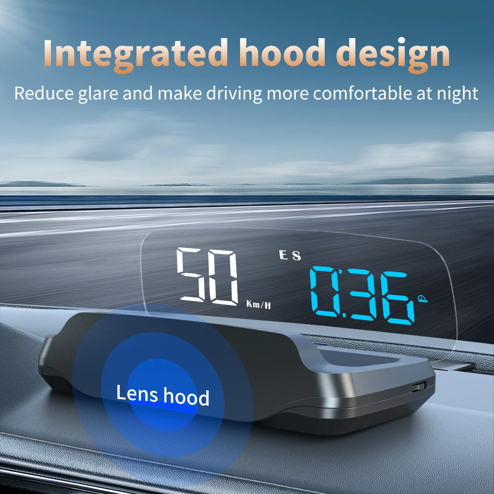 

2024 GPS HUD Дисплей, Автомобильная сигнализация, проектор, автомобильные электронные аксессуары, автомобильные гаджеты, умные устройства