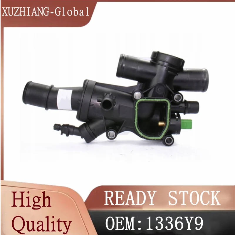 

Car Thermostat With Housing & Sensor 1336Y9 1336.Y9 9656182989 For Peugeot 307 308 407 607 807 Expert 2.0 HDI