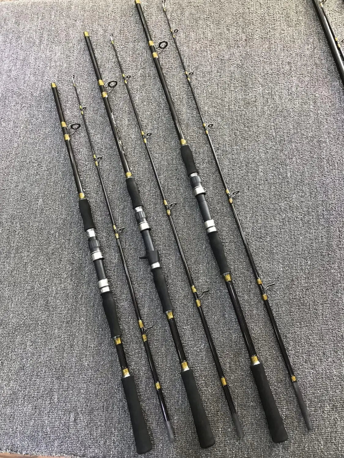 قصبة صيد كربونية فائقة الصلابة XXH مخصصة للصيد الثقيل على الطرق، قصبة تثبيت خاصة لصيد السمك الأسود في الأنهار #2